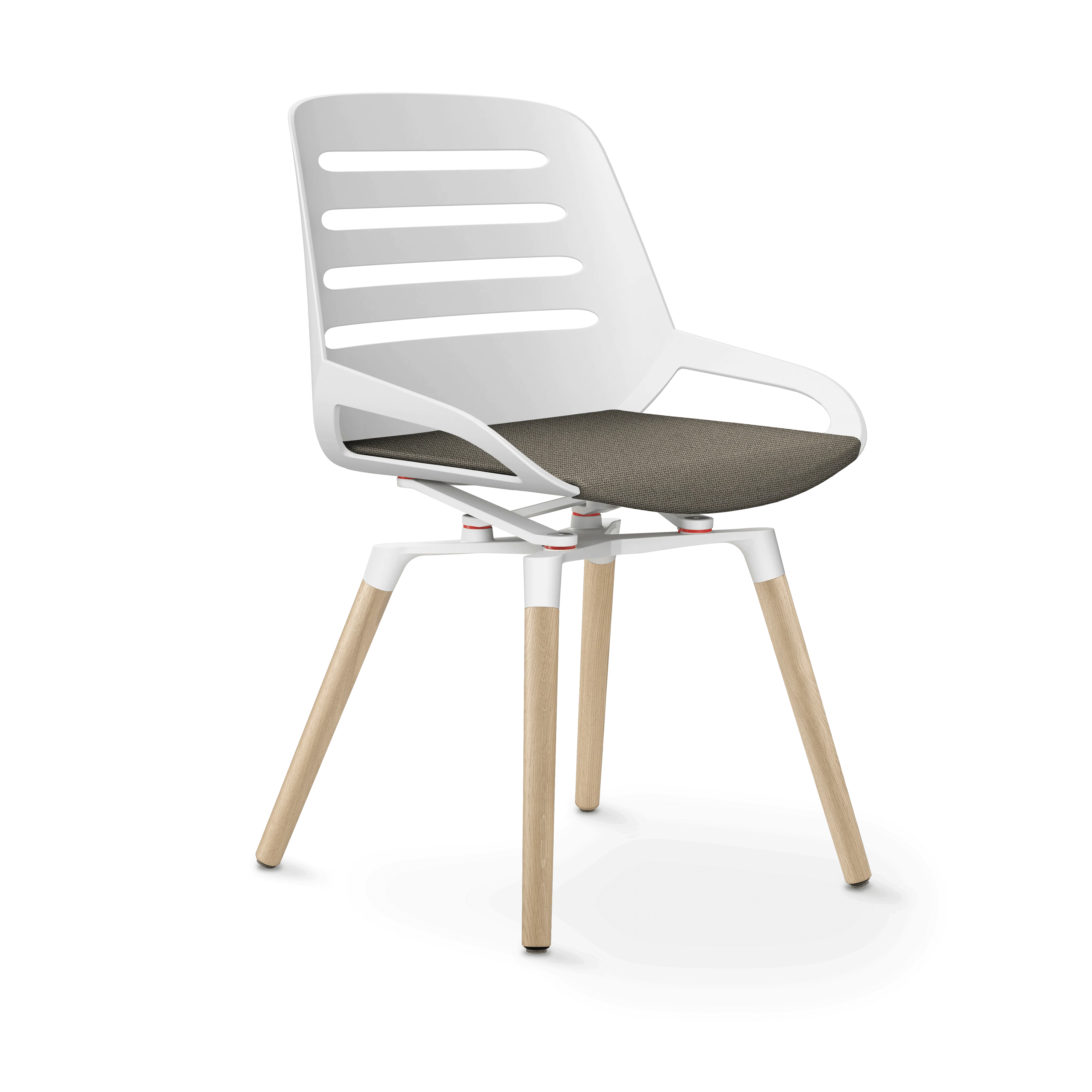Aeris Numo Comfort Holzbeine Eiche Sitzbezug beige meliert - Image 7