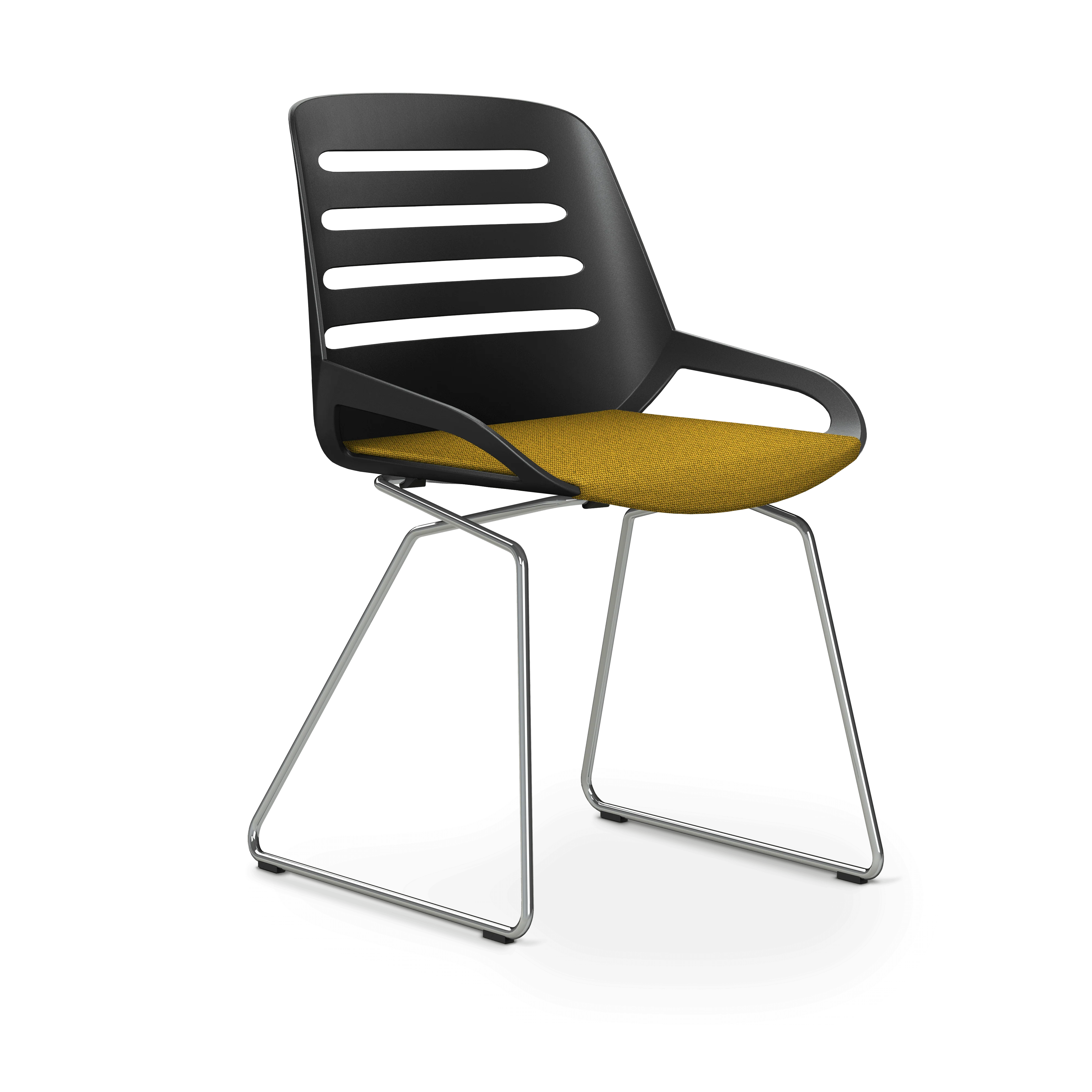 Aeris Numo Comfort Kufengestell Sitzbezug gelb meliert - Image 7