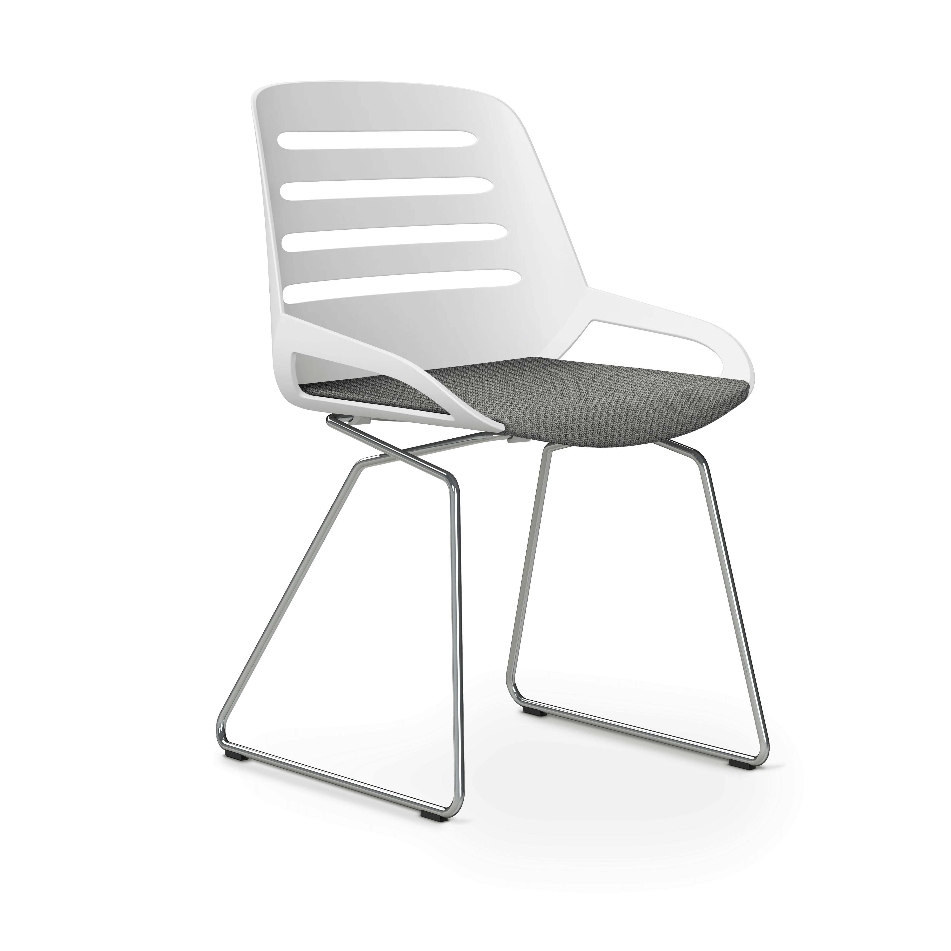 Aeris Numo Comfort Kufengestell Sitzbezug hellgrau meliert - Image 8