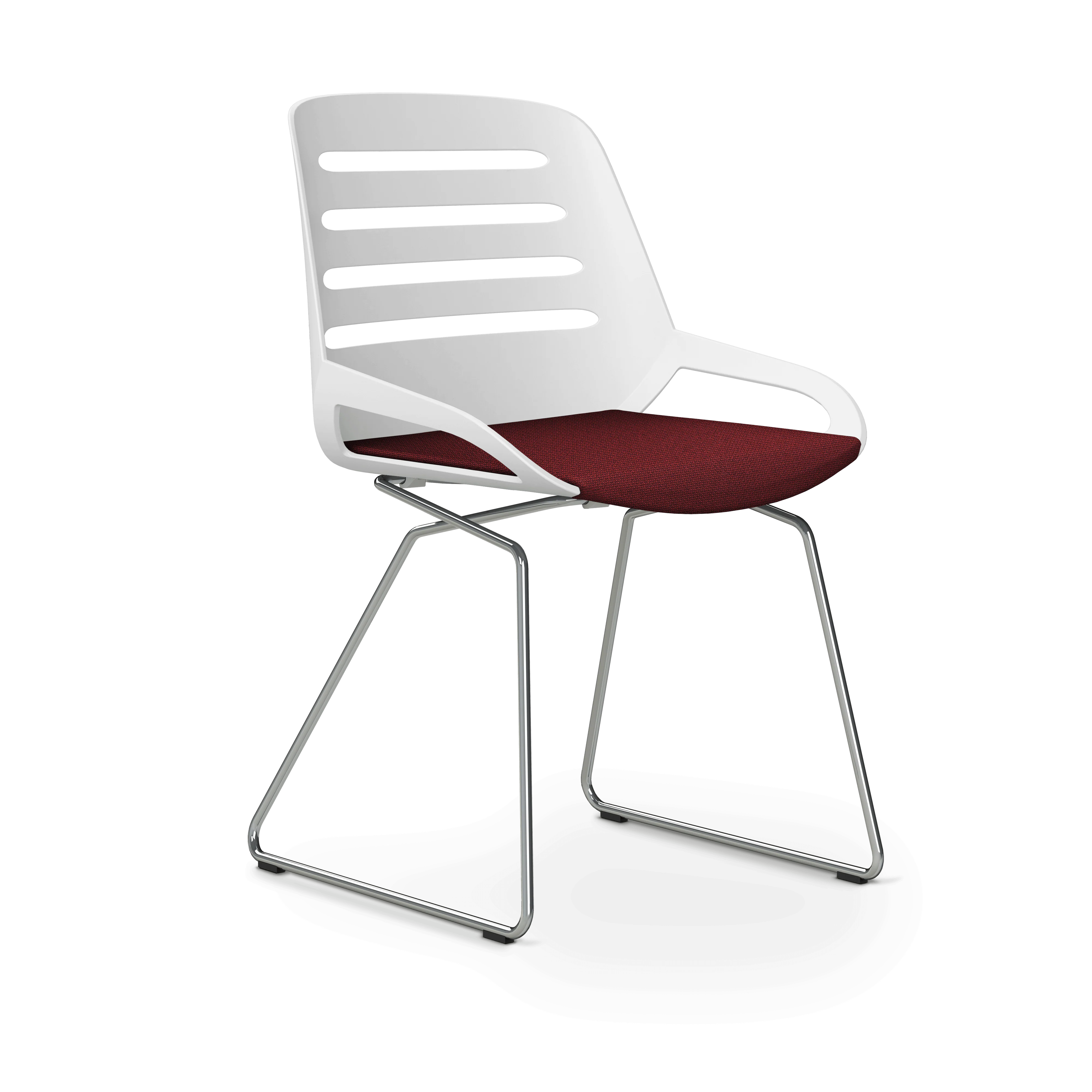 Aeris Numo Comfort Kufengestell Sitzbezug rot meliert - Image 8