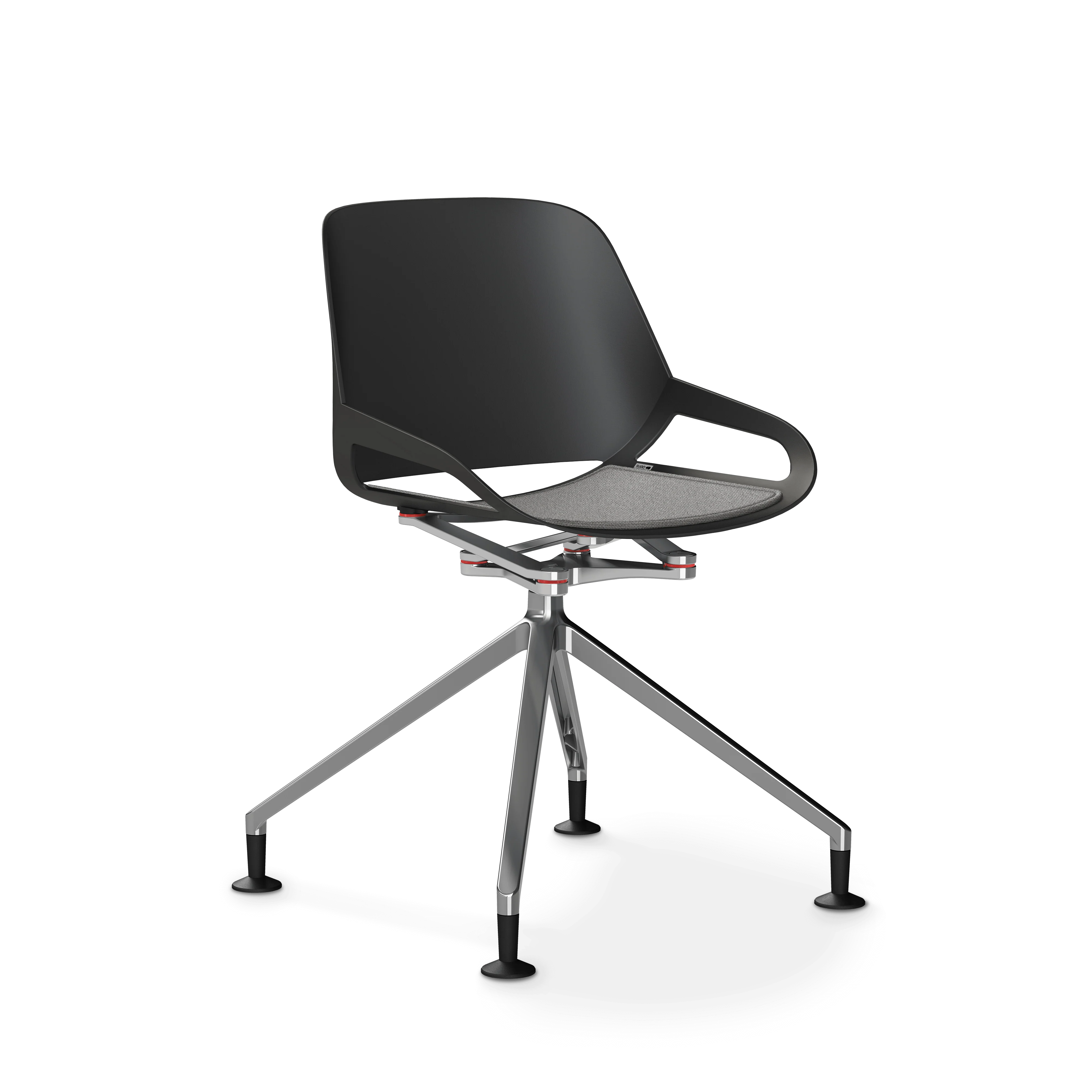 Aeris Numo Fußkreuz Gleiter Sitzschalenfarbe schwarz - Image 10