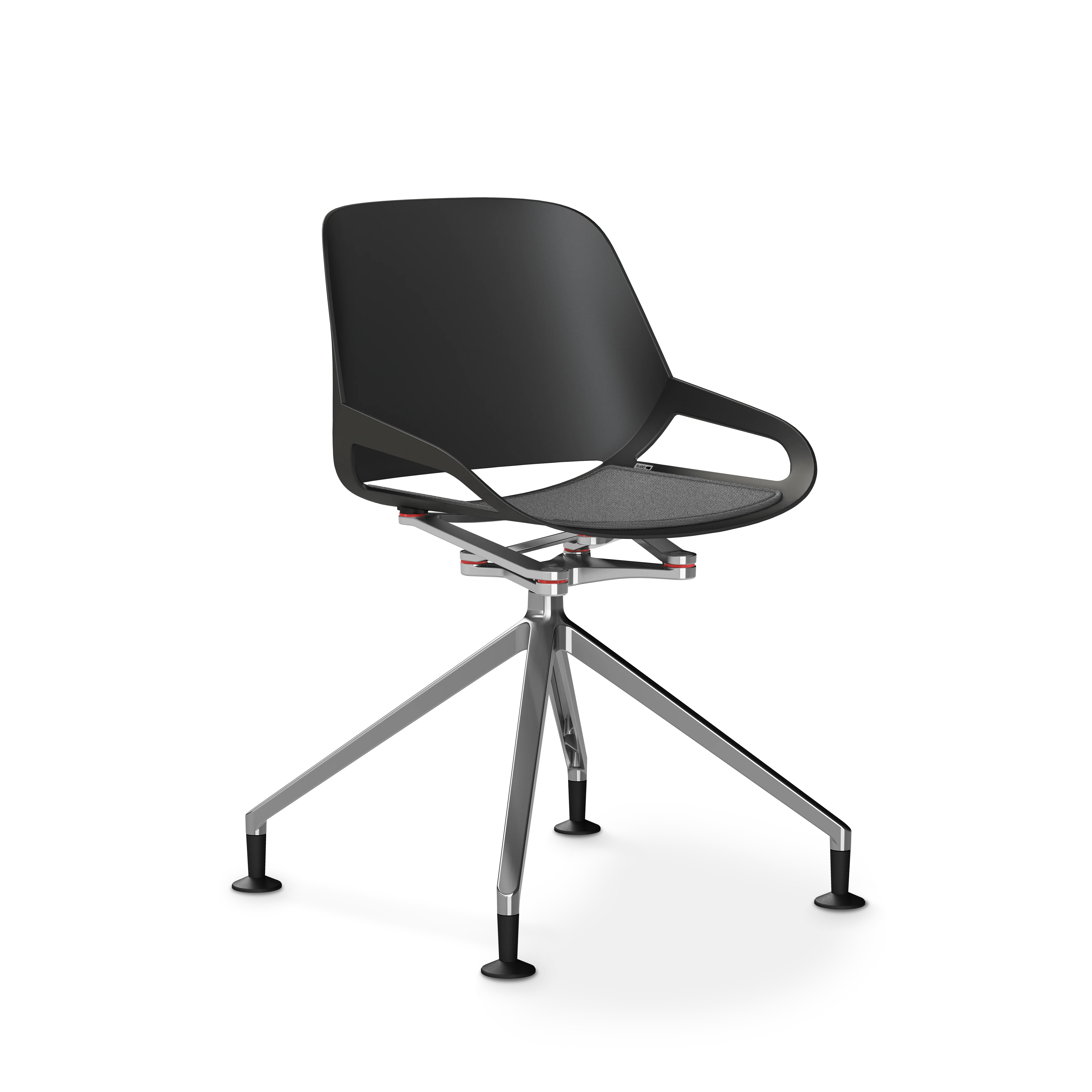 Aeris Numo Fußkreuz Gleiter Sitzschalenfarbe schwarz - Image 14