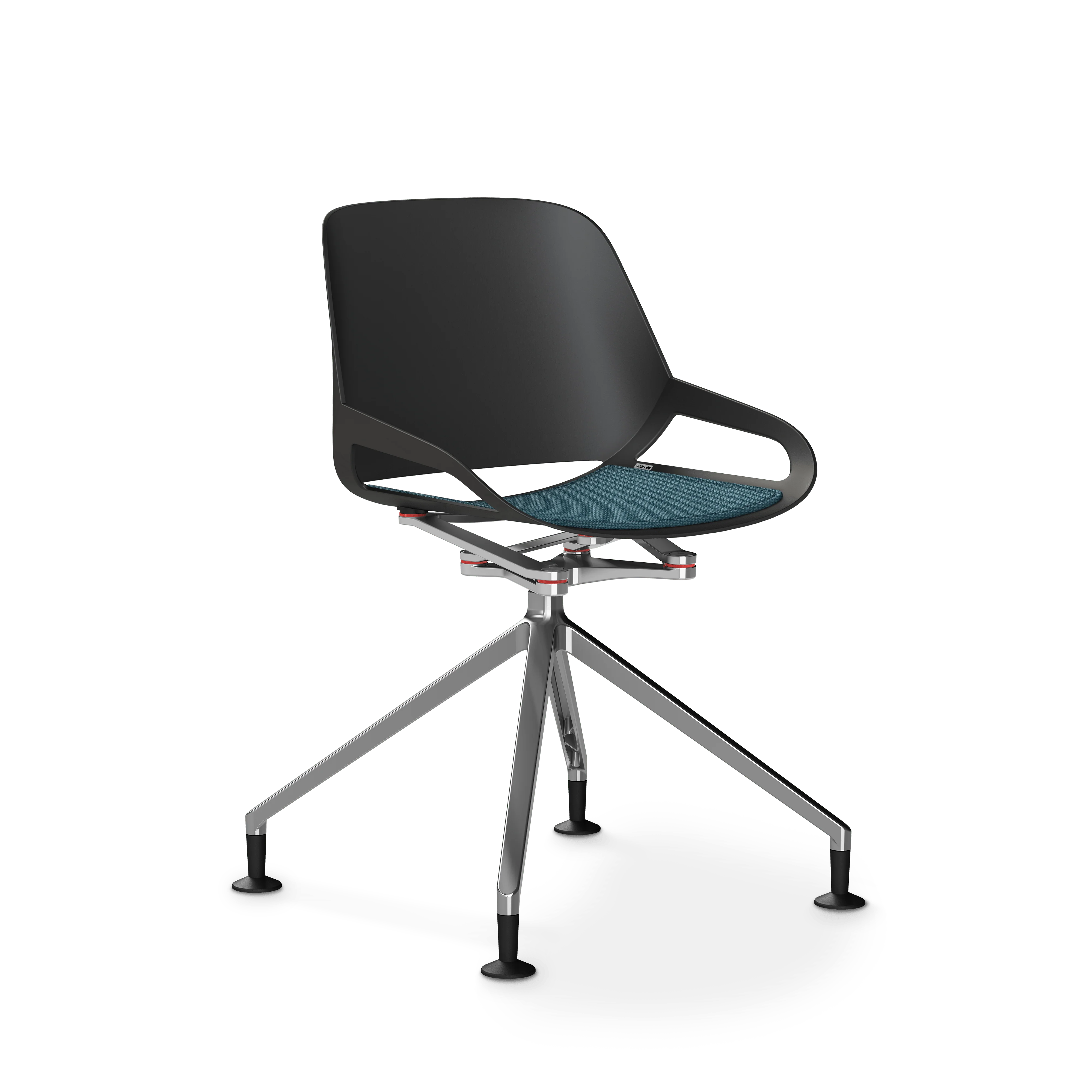Aeris Numo Fußkreuz Gleiter Sitzschalenfarbe schwarz - Image 16
