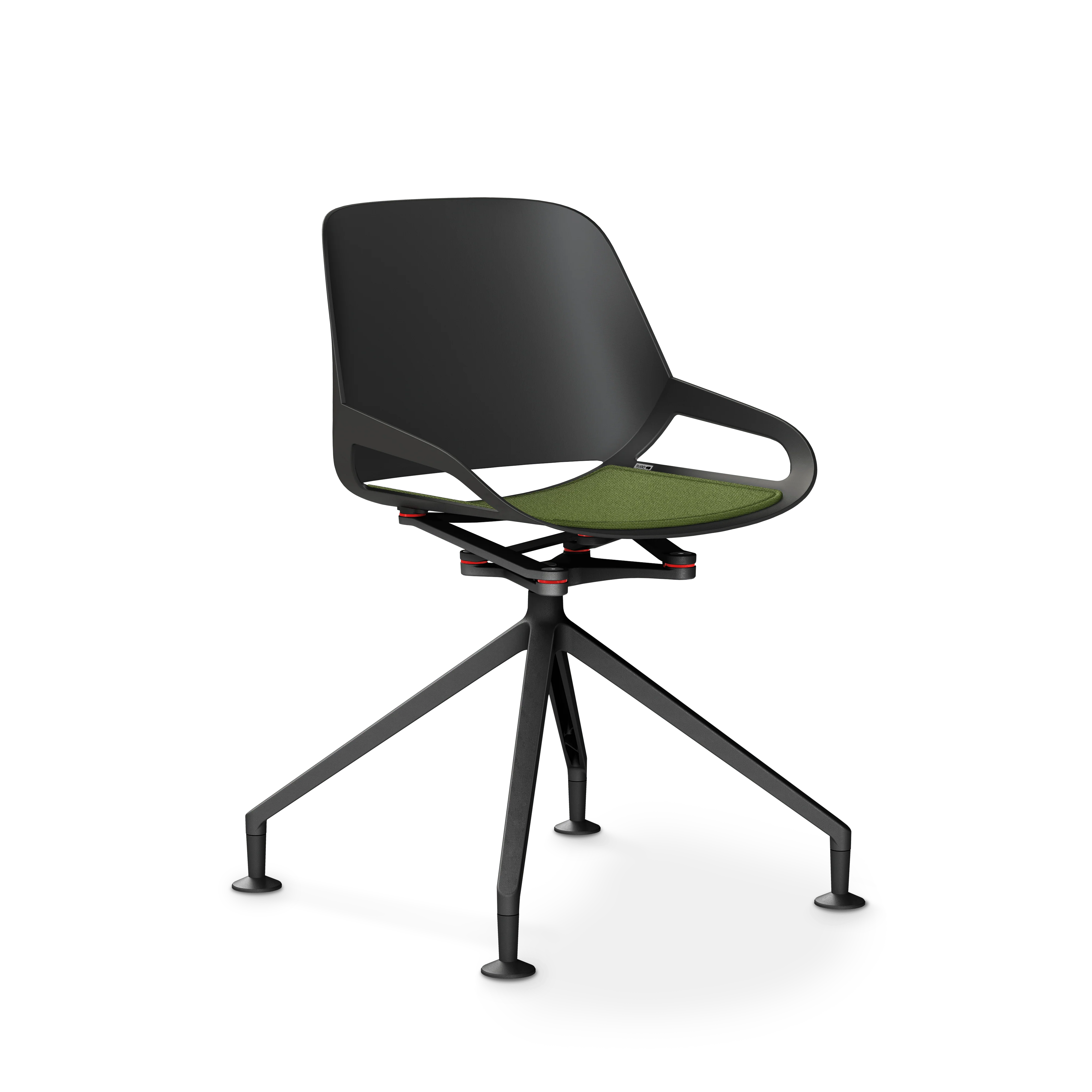 Aeris Numo Fußkreuz Gleiter Sitzschalenfarbe schwarz - Image 17