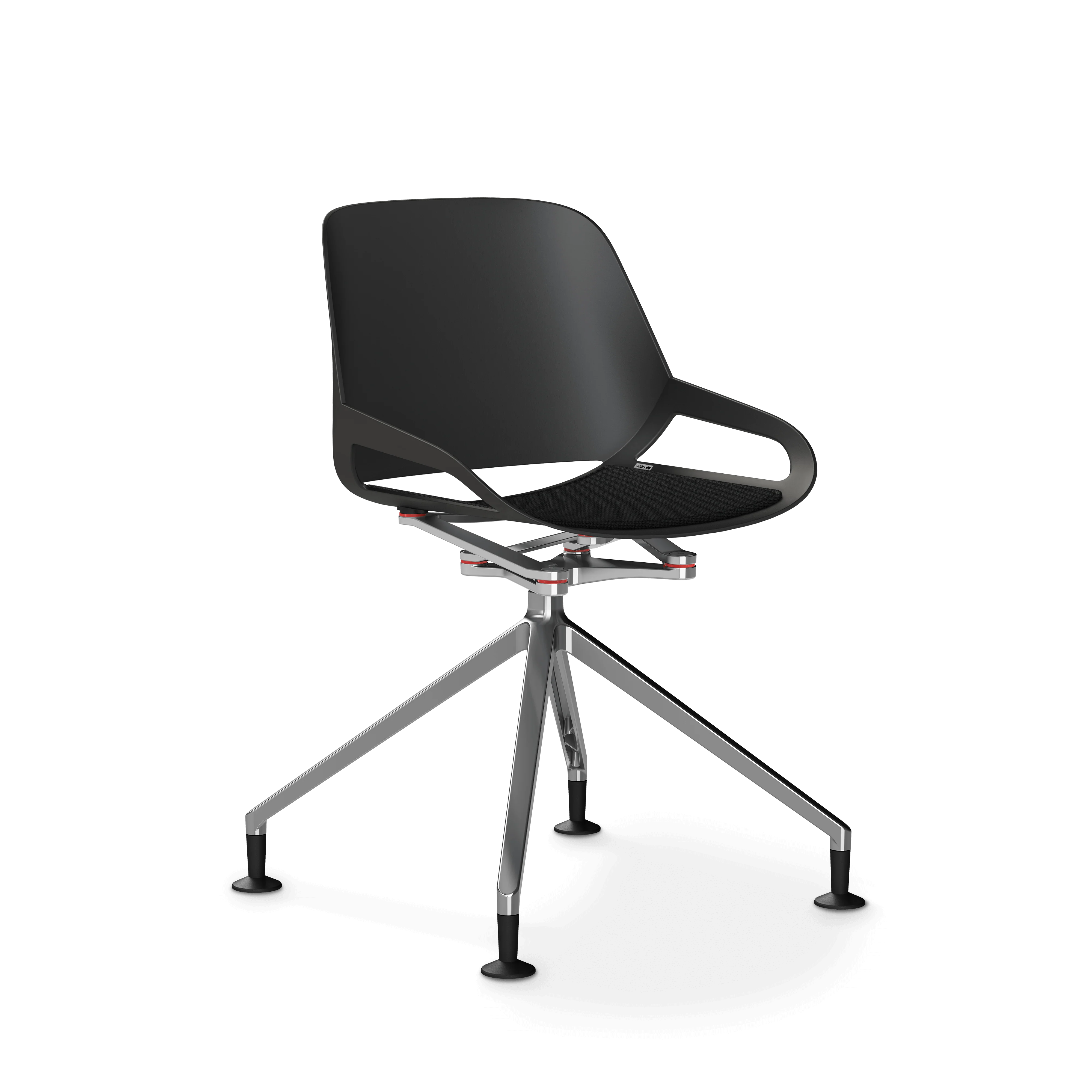 Aeris Numo Fußkreuz Gleiter Sitzschalenfarbe schwarz - Image 3