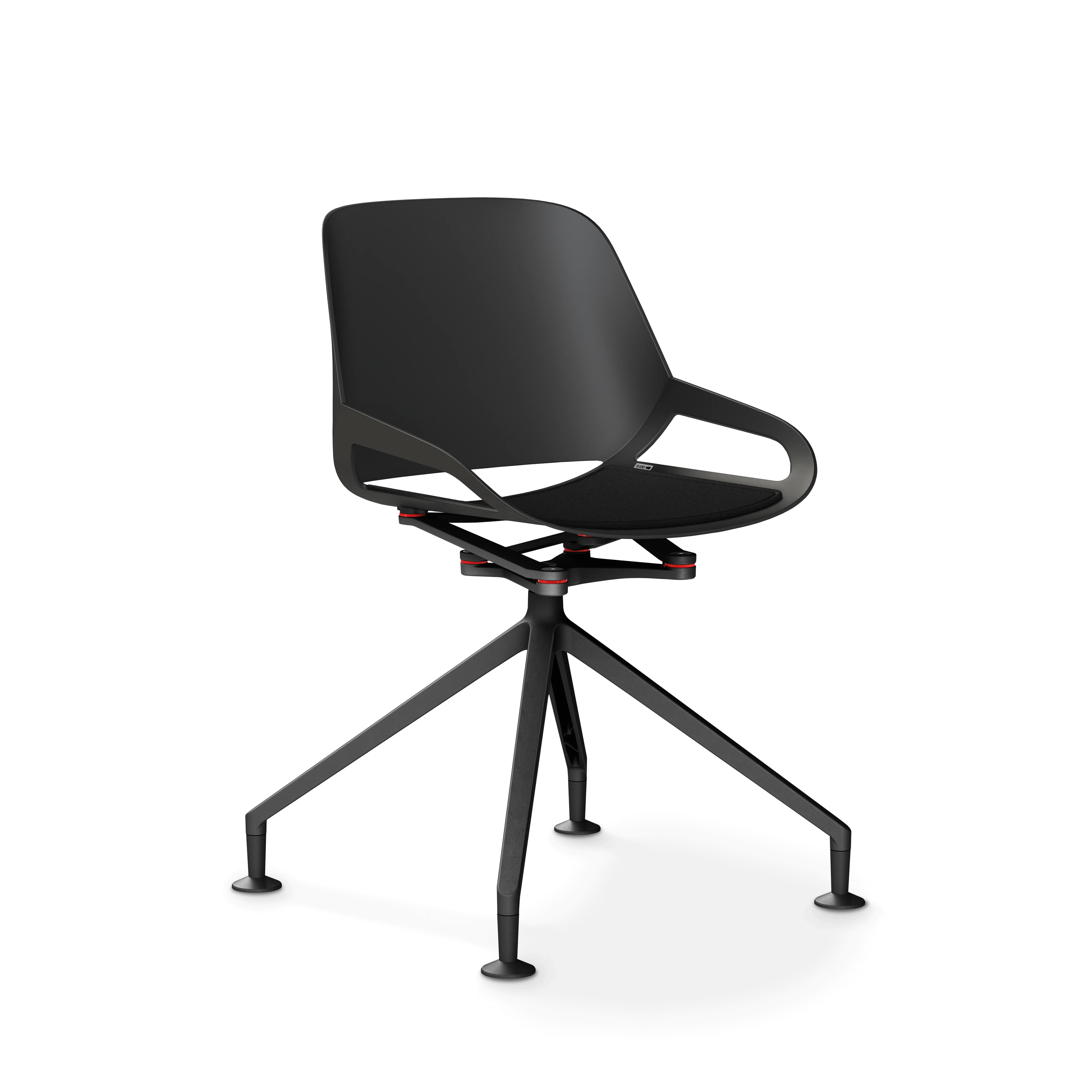 Aeris Numo Fußkreuz Gleiter Sitzschalenfarbe schwarz - Image 4