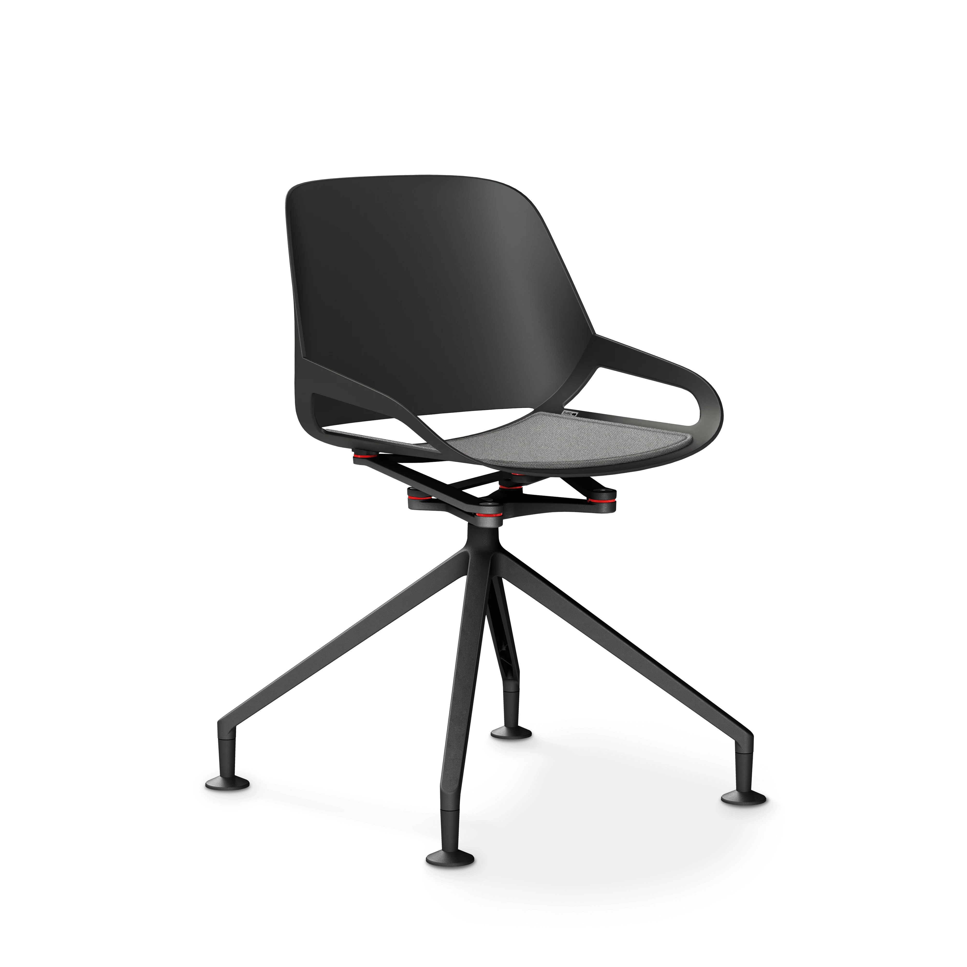 Aeris Numo Fußkreuz Gleiter Sitzschalenfarbe schwarz - Image 5