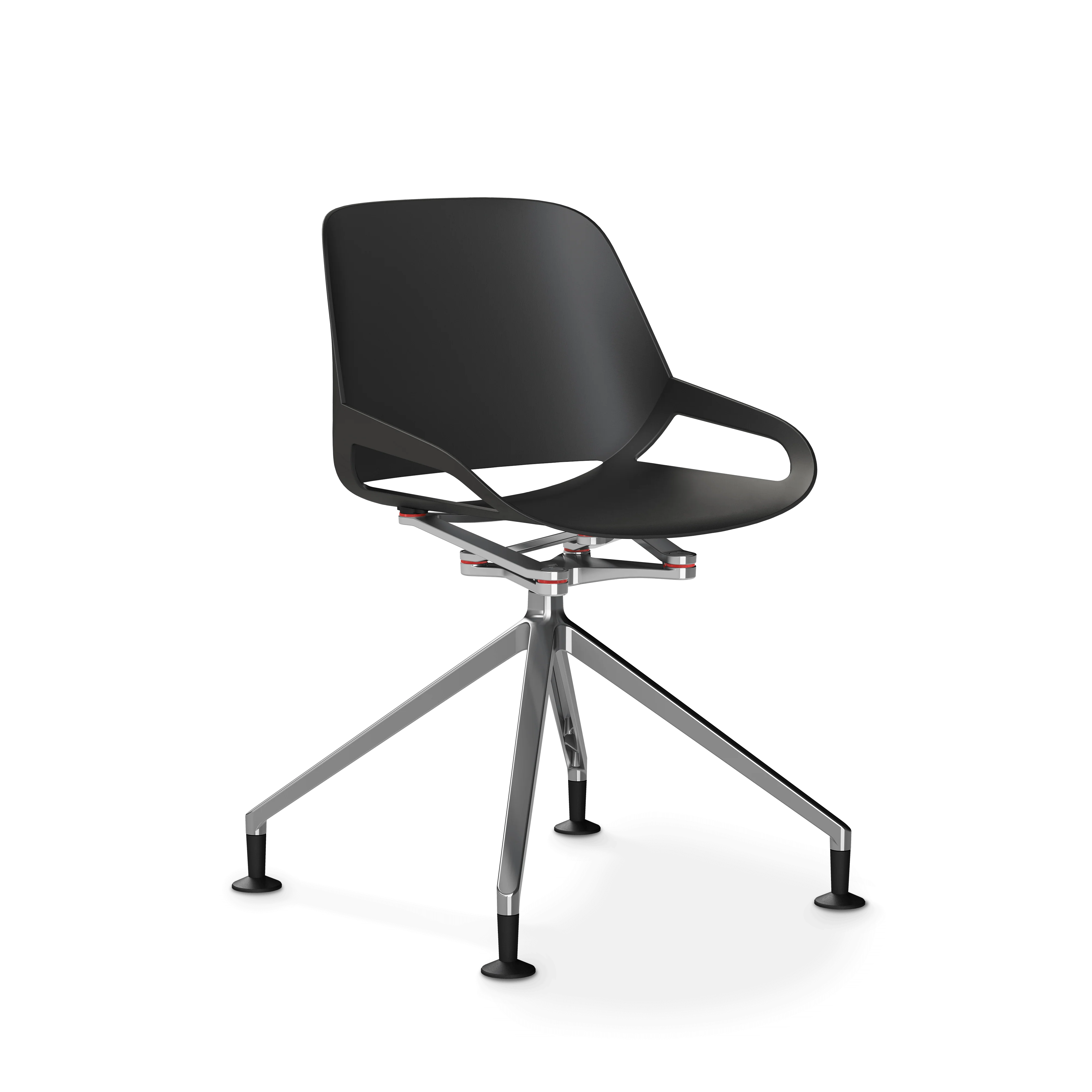 Aeris Numo Fußkreuz Gleiter Sitzschalenfarbe schwarz - Image 9