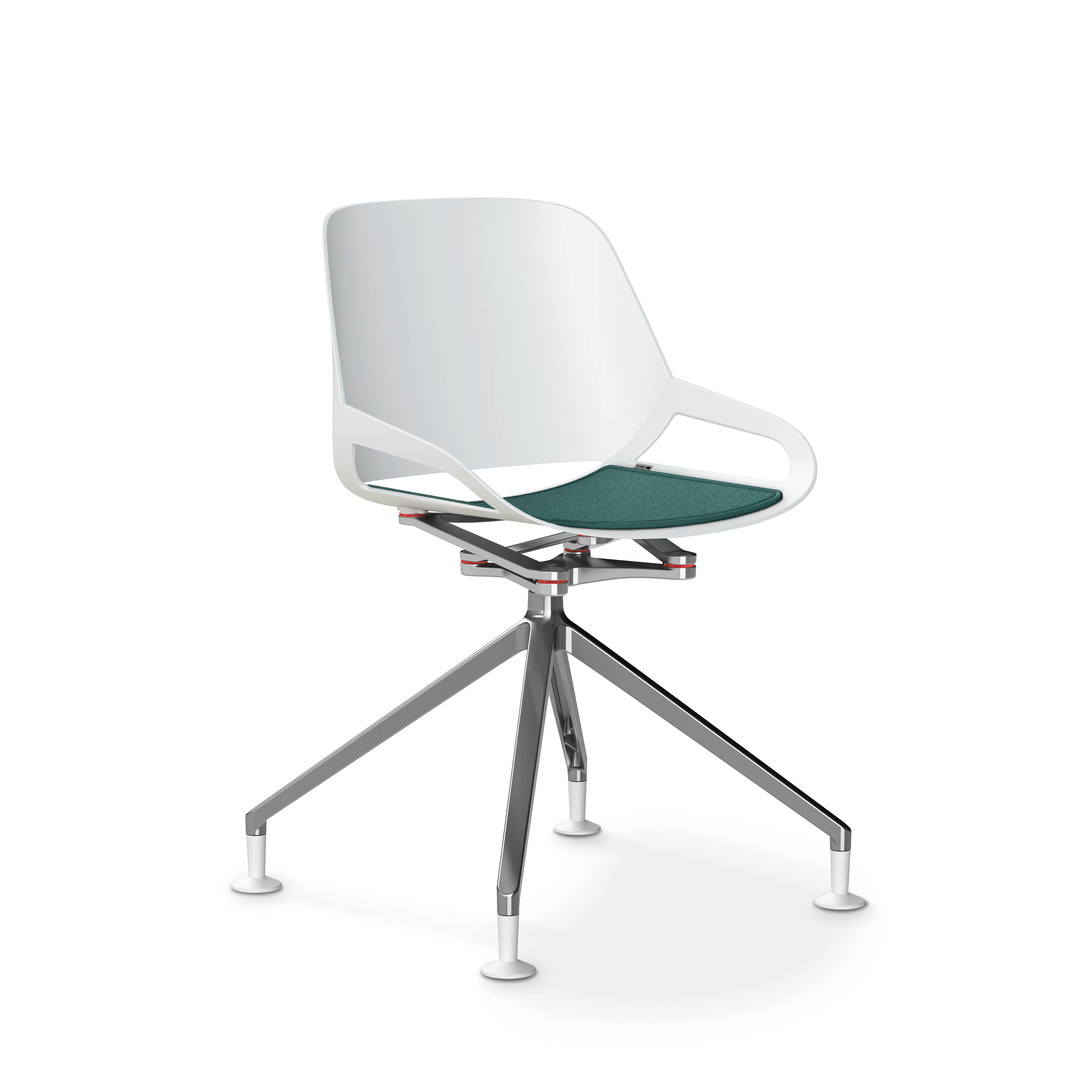 Aeris Numo Fußkreuz Gleiter Sitzschalenfarbe weiß - Image 10
