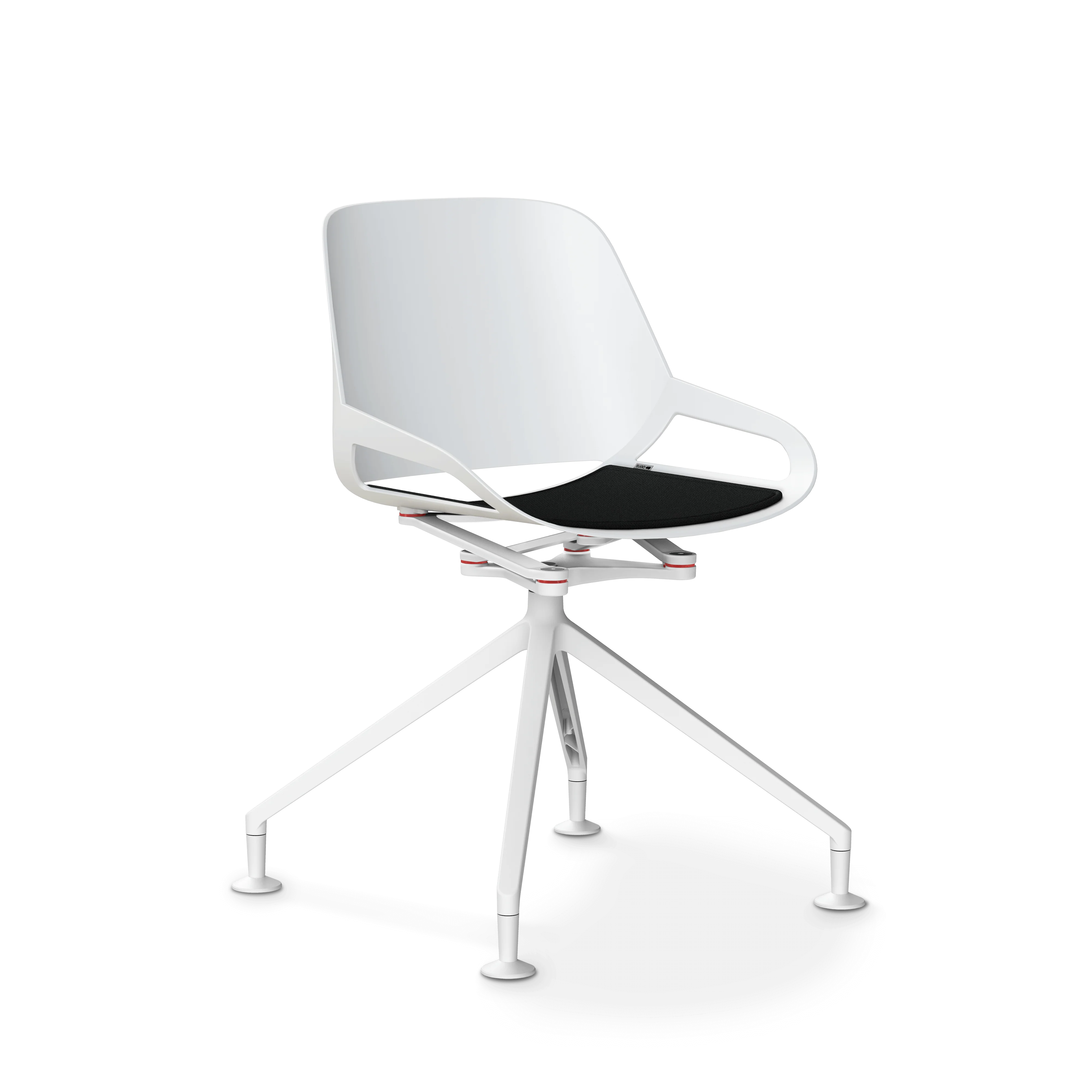 Aeris Numo Fußkreuz Gleiter Sitzschalenfarbe weiß - Image 4