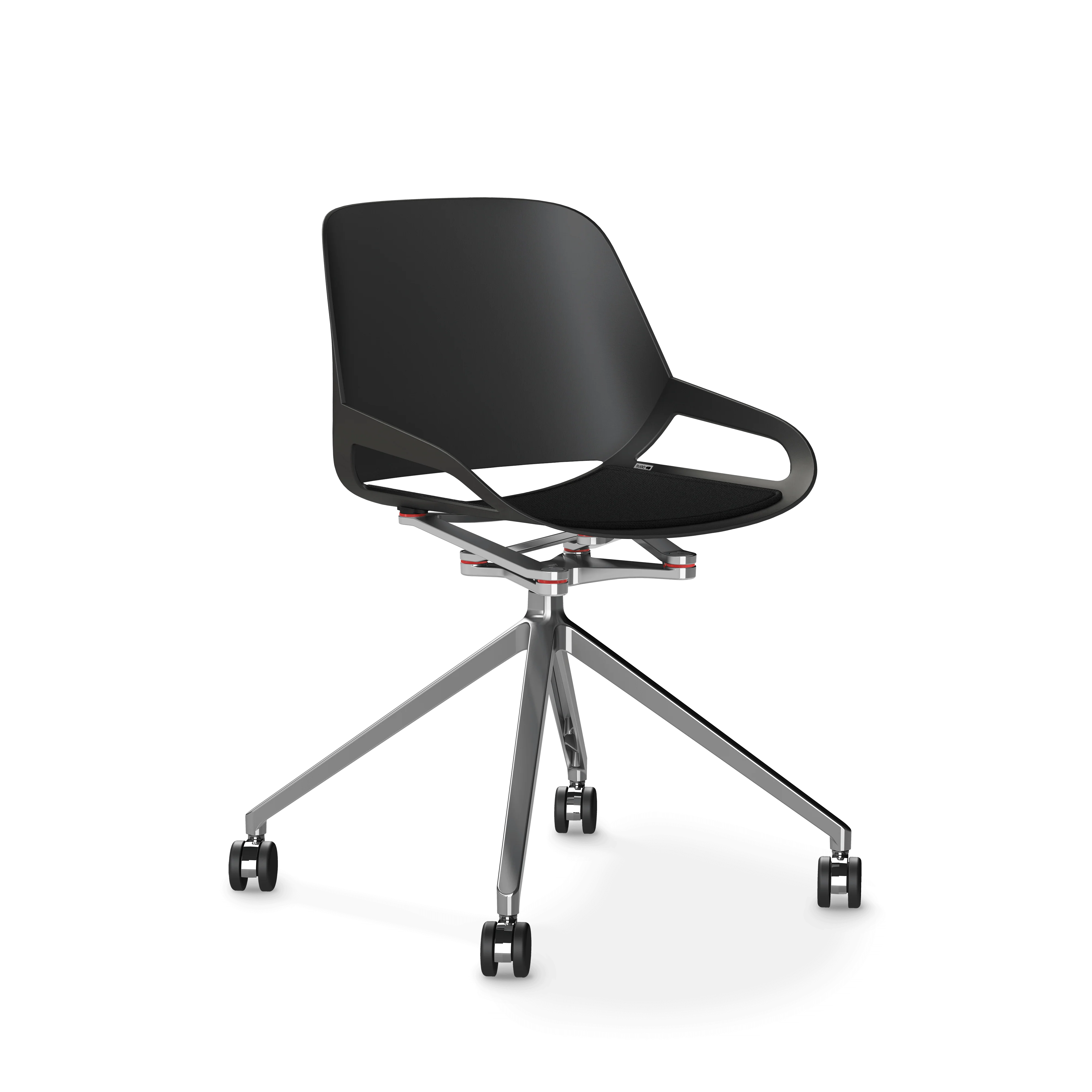 Aeris Numo Fußkreuz Rollen Sitzschalenfarbe schwarz - Image 4
