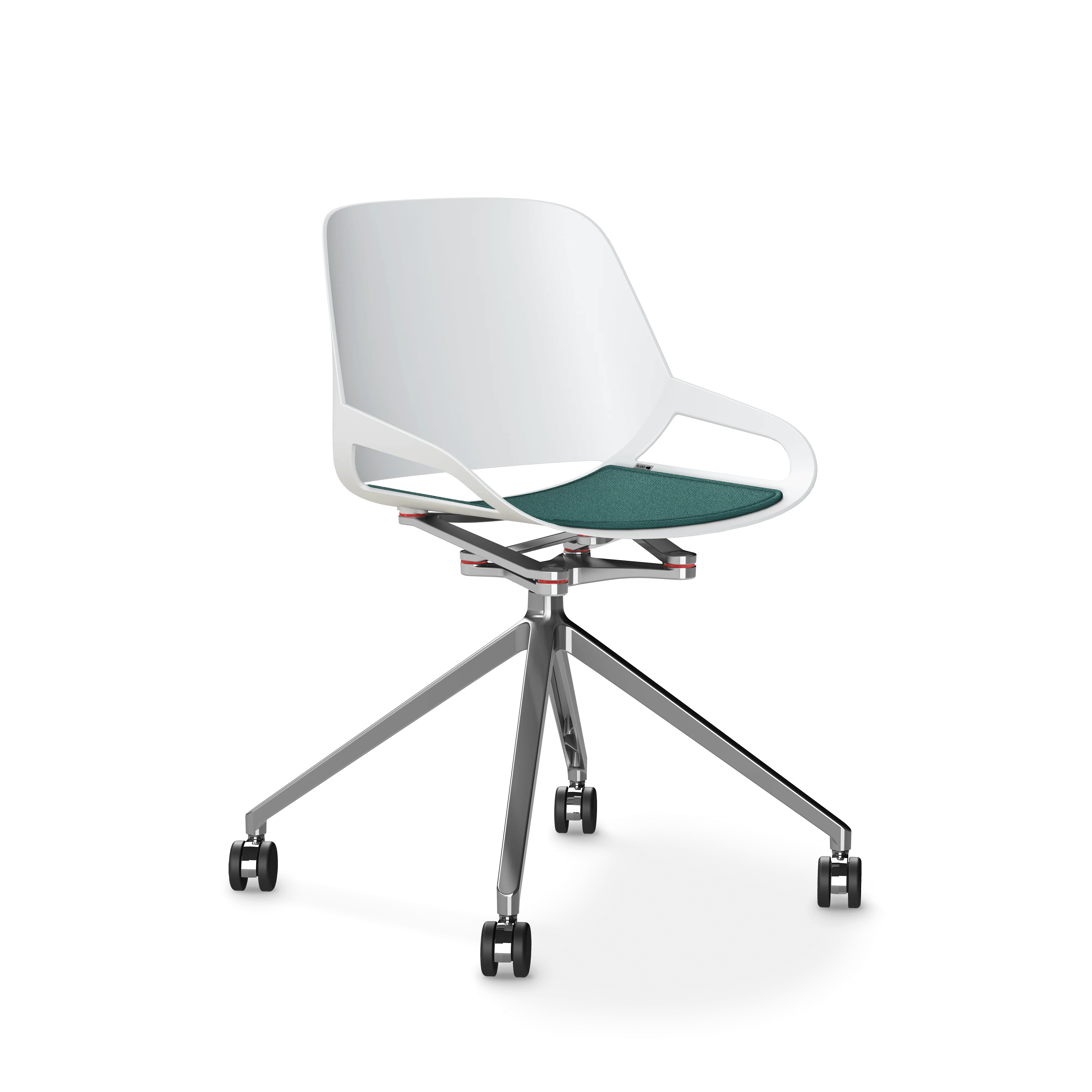 Aeris Numo Fußkreuz Rollen Sitzschalenfarbe weiß - Image 11