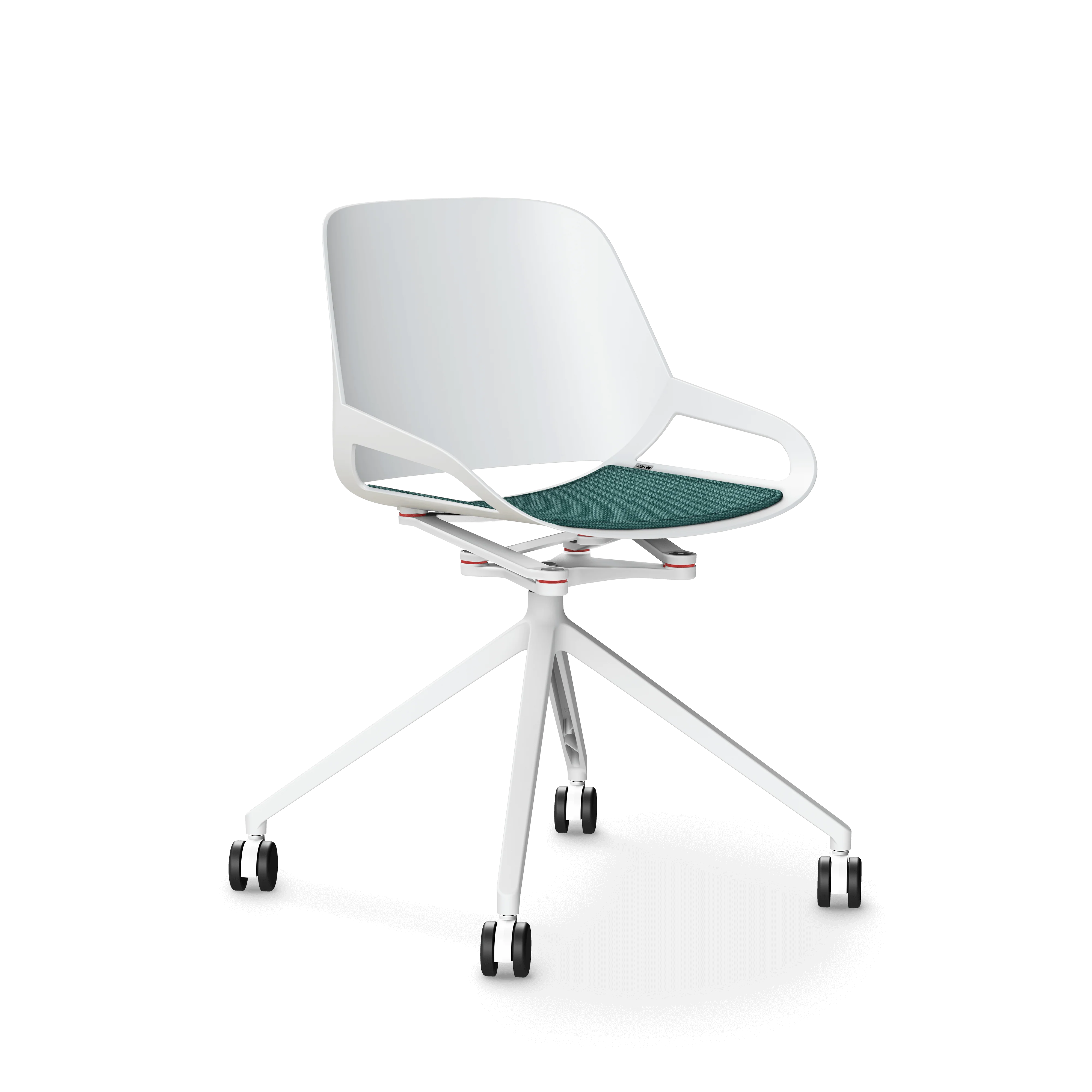 Aeris Numo Fußkreuz Rollen Sitzschalenfarbe weiß - Image 5