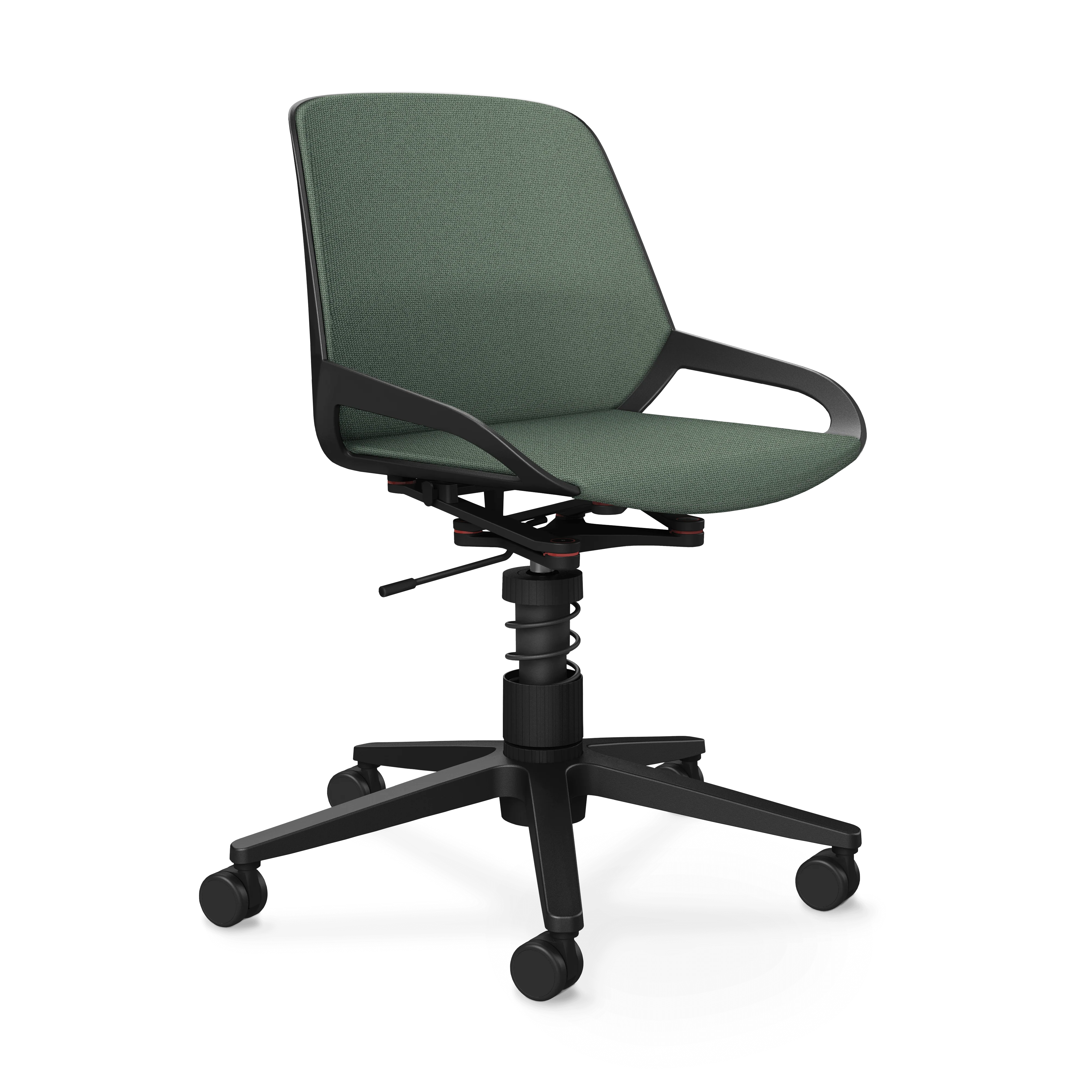 Aeris Numo Task Gestellfarbe schwarz Sitzbezug blassgrün meliert - Image 3