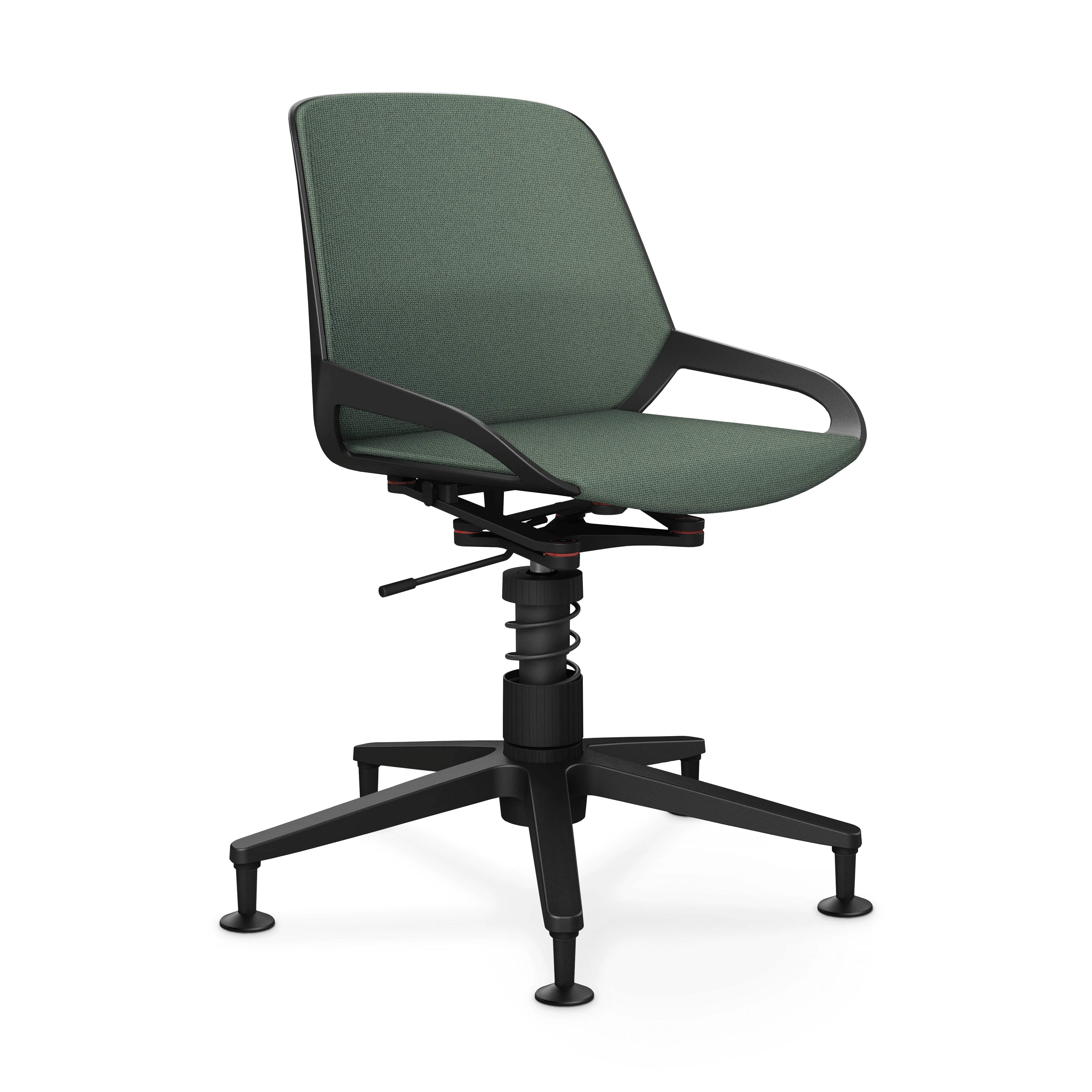 Aeris Numo Task Gestellfarbe schwarz Sitzbezug blassgrün meliert - Image 8