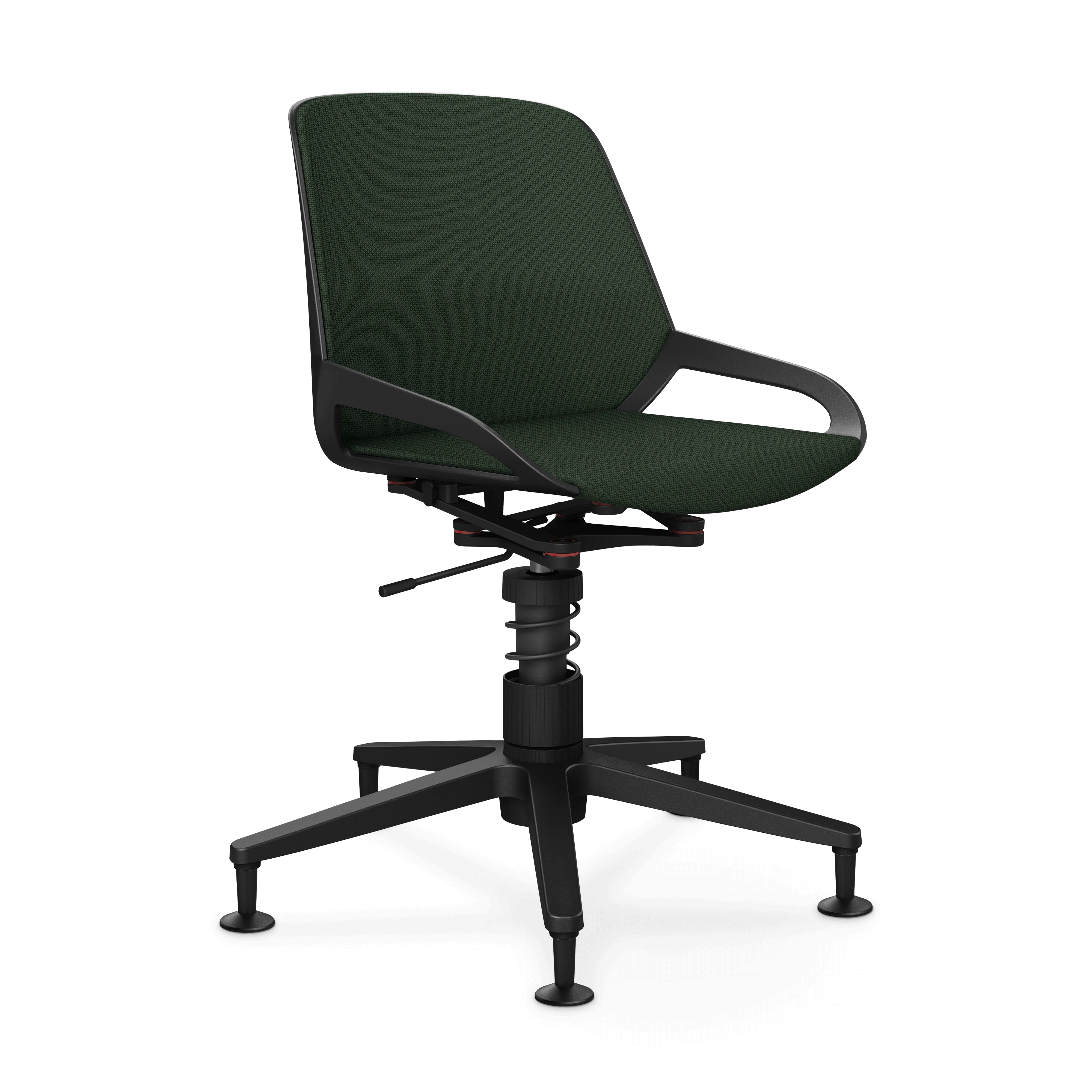 Aeris Numo Task Gestellfarbe schwarz Sitzbezug grün meliert - Image 10