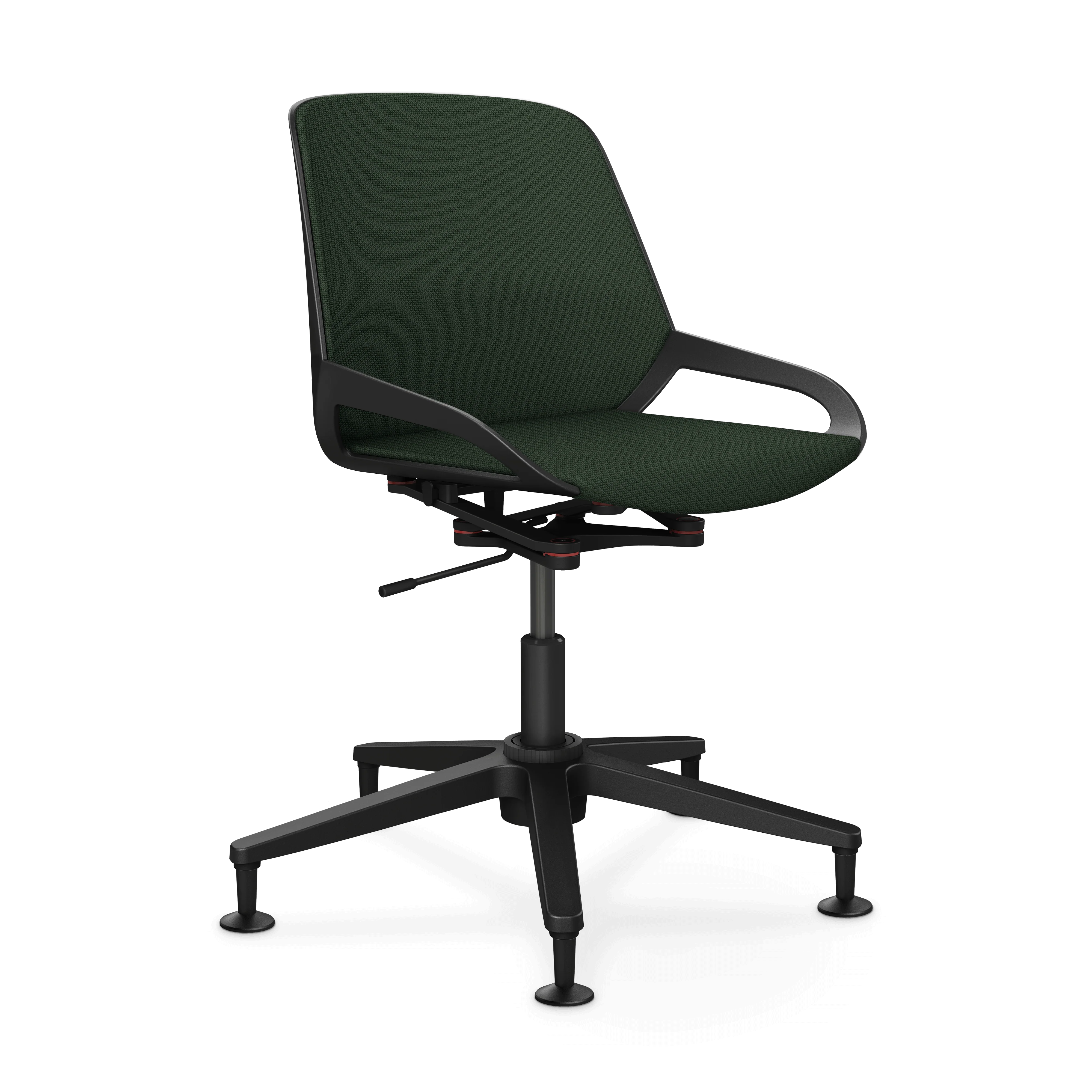 Aeris Numo Task Gestellfarbe schwarz Sitzbezug grün meliert - Image 8