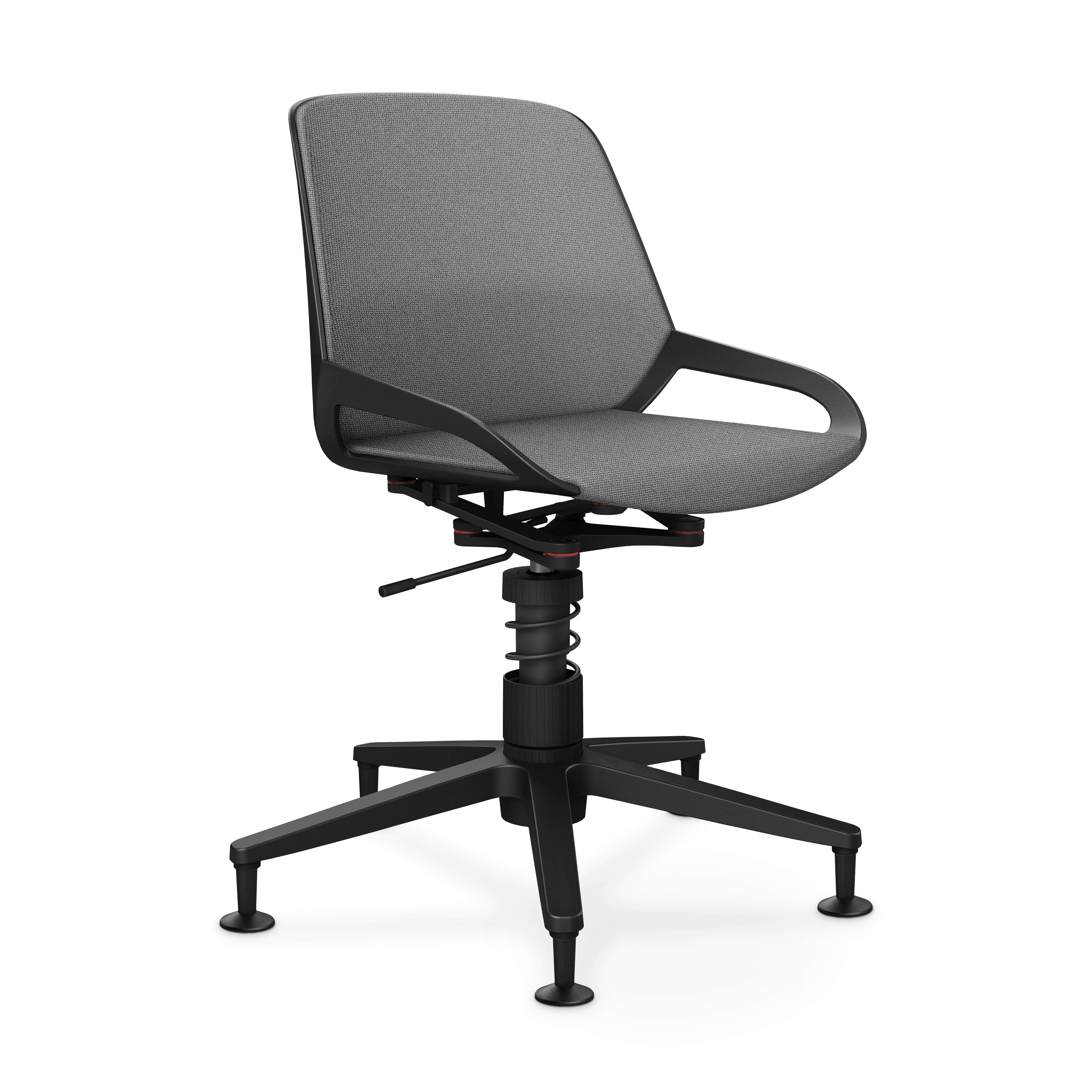 Aeris Numo Task Gestellfarbe schwarz Sitzbezug hellgrau meliert - Image 9